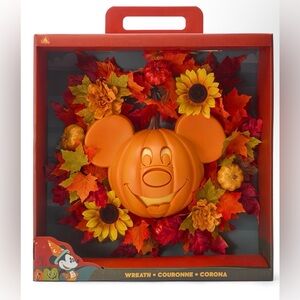 Mickey Mouse Light-Up Halloween Wreath